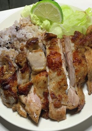 ジャークチキンプレート-レシピのメイン写真