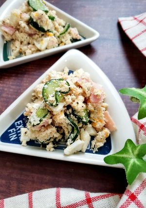 糖質オフ♪おからのポテトサラダ風-レシピのメイン写真