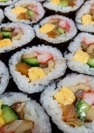 昔ながらの巻き寿司！-レシピのメイン写真