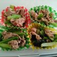 タァサイと豚肉の中華炒め