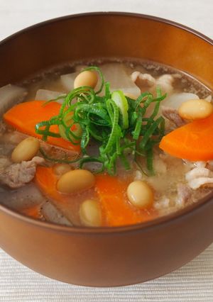 恵方巻と一緒に！節分汁（鬼除け汁）-レシピのメイン写真