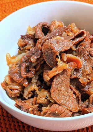 割り下で作る✿牛肉のしぐれ煮-レシピのメイン写真