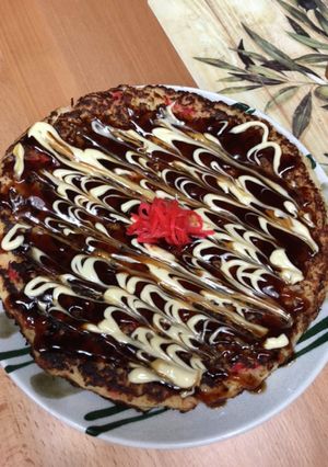 大根おろしでモッチリお好み焼き-レシピのメイン写真