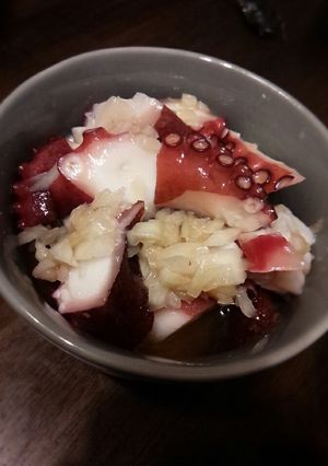さっさっとおつまみ。タコのねぎ塩まみれ-レシピのメイン写真