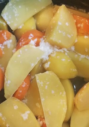 黄金かぶと人参の塩こうじ煮-レシピのメイン写真