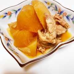 รูปของ 【ストウブで作る】鶏と大根のうま煮