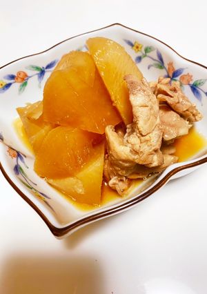 【ストウブで作る】鶏と大根のうま煮-レシピのメイン写真