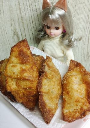 リカちゃん♡ホワイトセルリーパリパリ餃子-レシピのメイン写真