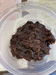 無糖のゆで小豆で簡単!餡子-レシピのメイン写真