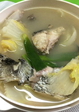 簡単魚白菜スープ-レシピのメイン写真