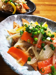 残り野菜で☆揚げワンタンあんかけ-レシピのメイン写真