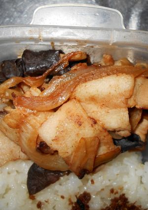 豚バラ肉ときくらげの中濃ソース炒め-レシピのメイン写真