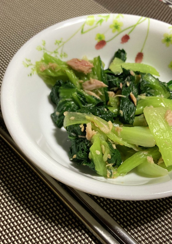 青菜とツナの和え物-レシピのメイン写真