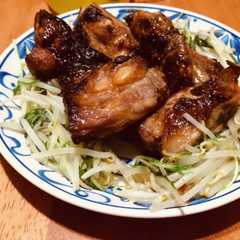 รูปของ もやしと水菜の炒め物