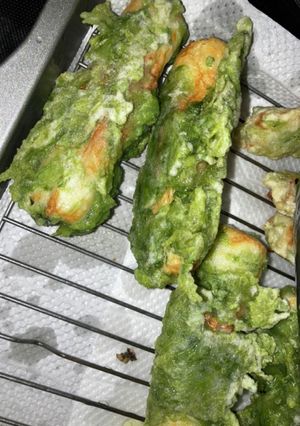 あおさ海苔で作る竹輪のチーズ入り磯辺揚げ-レシピのメイン写真