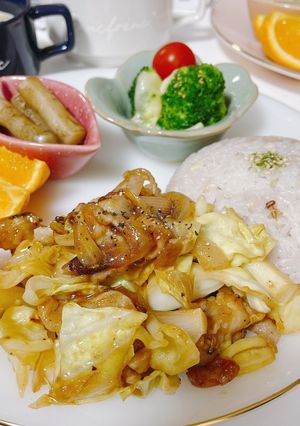 豚バラとキャベツの中華炒め-レシピのメイン写真