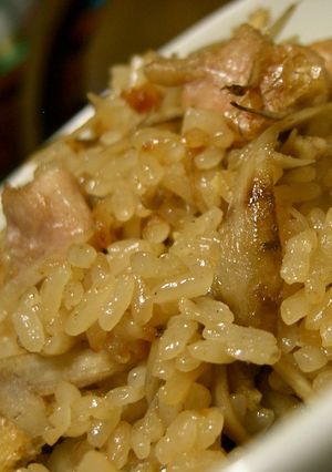 炊き込み鶏ごぼう-レシピのメイン写真
