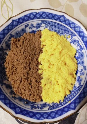 なんちゃって、そぼろ丼-レシピのメイン写真