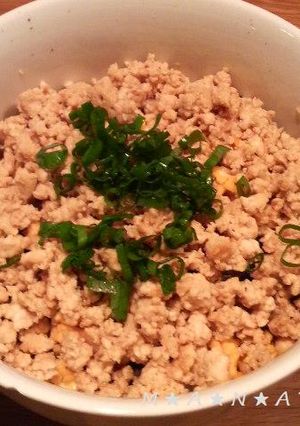 ヘルシー＆節約★豆腐そぼろ丼-レシピのメイン写真