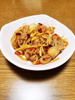 コンニャクの甘辛煮-レシピのメイン写真