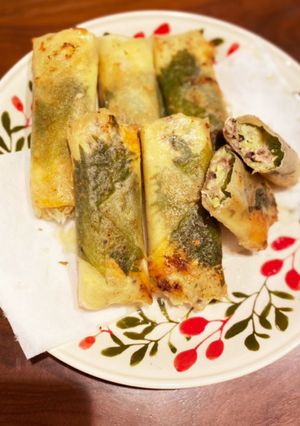 サバ缶で！チーズ春巻き-レシピのメイン写真