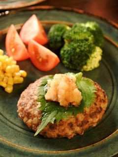 ふわふわ和風ハンバーグ-レシピのメイン写真