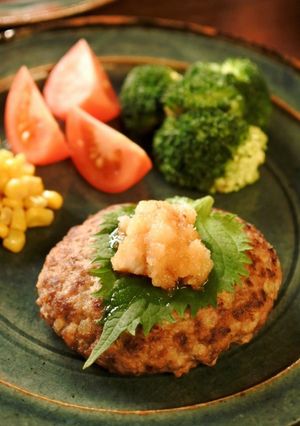 ふわふわ和風ハンバーグ-レシピのメイン写真