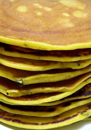 カボチャおやつ☆薄力粉でホットケーキ-レシピのメイン写真