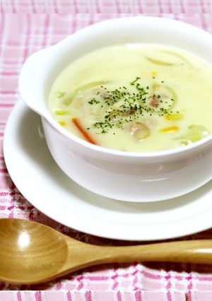 身体温まる♪濃厚クリームシチュー-レシピのメイン写真