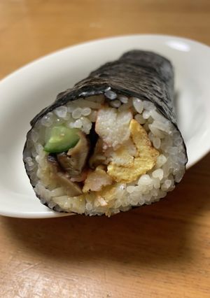巻き寿司の中身は鶏胸肉の照り焼き-レシピのメイン写真