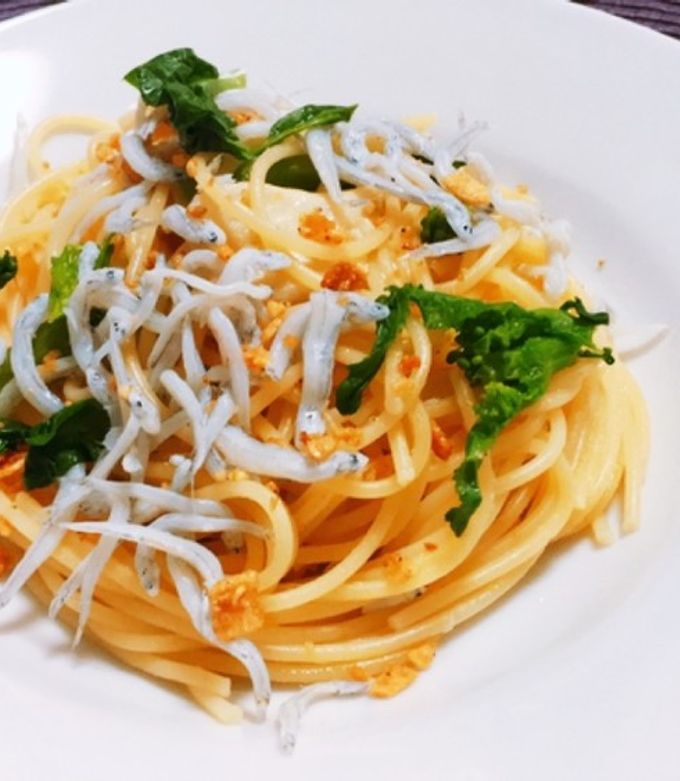 菜の花の春パスタ-レシピのメイン写真