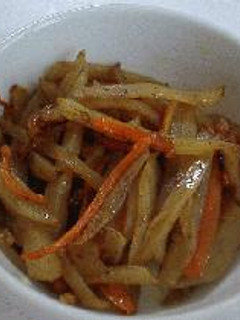 じゃがいものスパイシーきんぴら-レシピのメイン写真