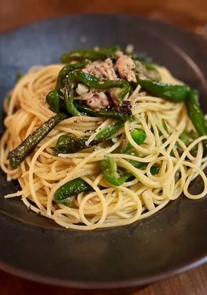 簡単！ピーマンとツナのパスタ-レシピのメイン写真