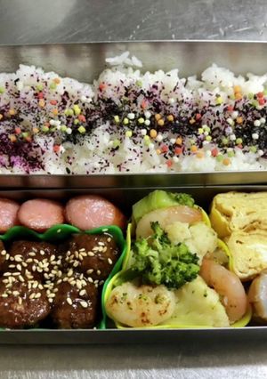 153旦那弁当-レシピのメイン写真