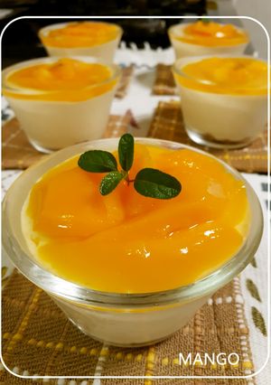 マンゴー缶で♡マンゴームース-レシピのメイン写真