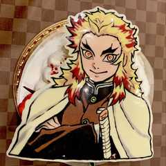 รูปของ 鬼滅の刃　煉獄杏寿郎　キャラチョコ