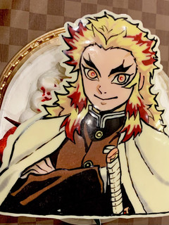 鬼滅の刃 煉獄杏寿郎 キャラチョコ-レシピのメイン写真