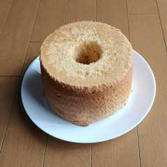 รูปของ ふわもちっ！三温糖で作るシフォンケーキ
