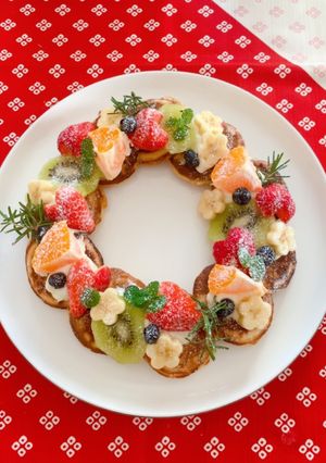 リースパンケーキ-レシピのメイン写真