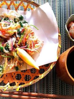 柴玉葱のかき揚げ-レシピのメイン写真
