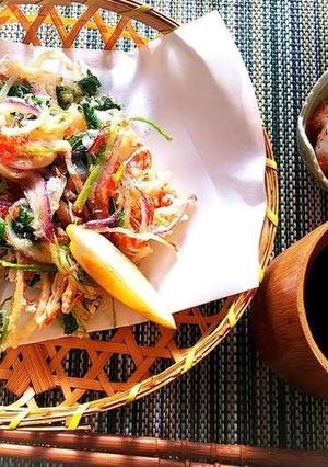 柴玉葱のかき揚げ-レシピのメイン写真
