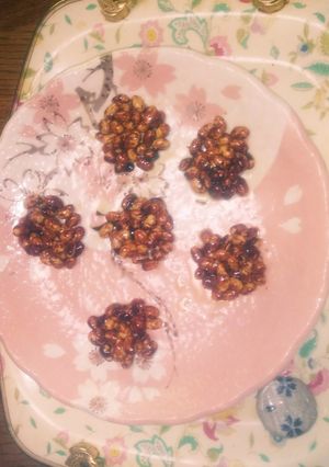 簡単！節分の福豆のキャラメリゼのクッキー-レシピのメイン写真