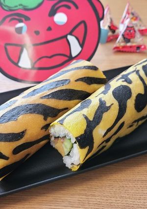 節分 鬼のパンツno恵方巻き-レシピのメイン写真