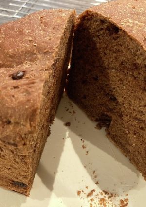 全粒粉入り ココアチョコチップ食パン-レシピのメイン写真