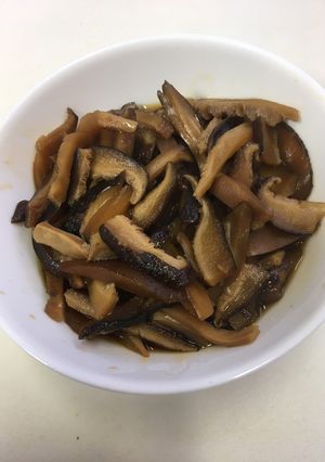 干し椎茸の甘辛な含め煮（お寿司用）-レシピのメイン写真