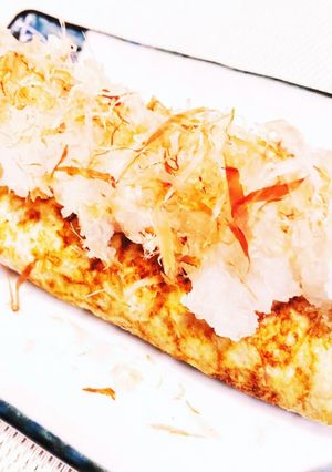 困った時の副菜に!簡単ふわとろ納豆卵焼き-レシピのメイン写真
