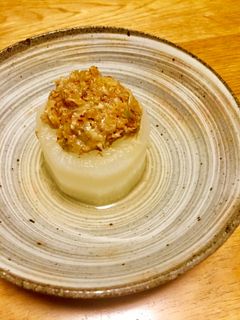 <甘くない> 葱味噌ふろふき大根-レシピのメイン写真