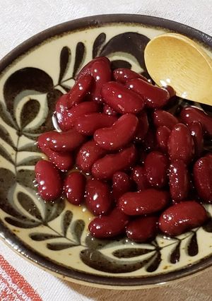 レッドキドニービーンズ缶詰から作る甘煮-レシピのメイン写真