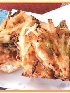 【使いきり】捨てない!野菜のかき揚げ-レシピのメイン写真