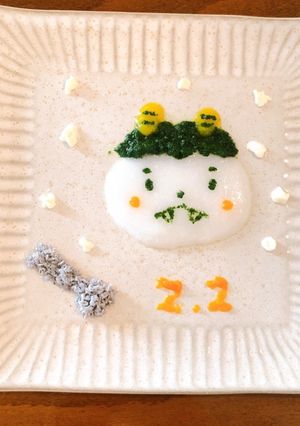 節分プレート　離乳食初期-レシピのメイン写真